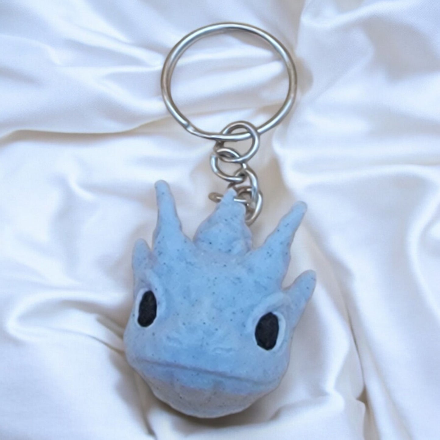 Rock Baby Dragonhead Keychain