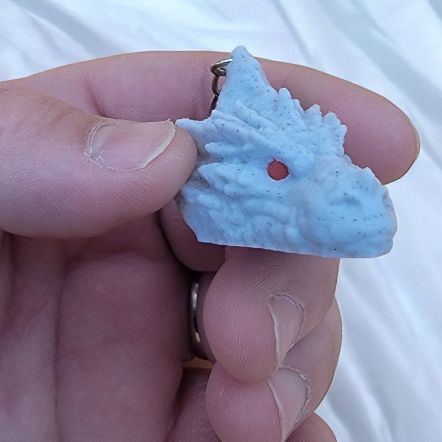 Rock Mama Dragonhead Keychain