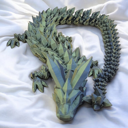 Full Size Articulated Crystal Dragon