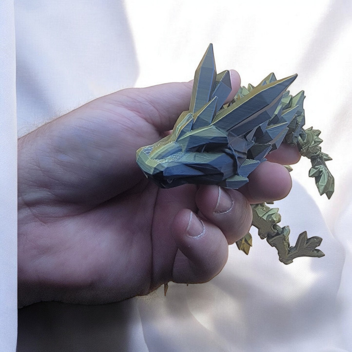 Full Size Articulated Crystal Dragon