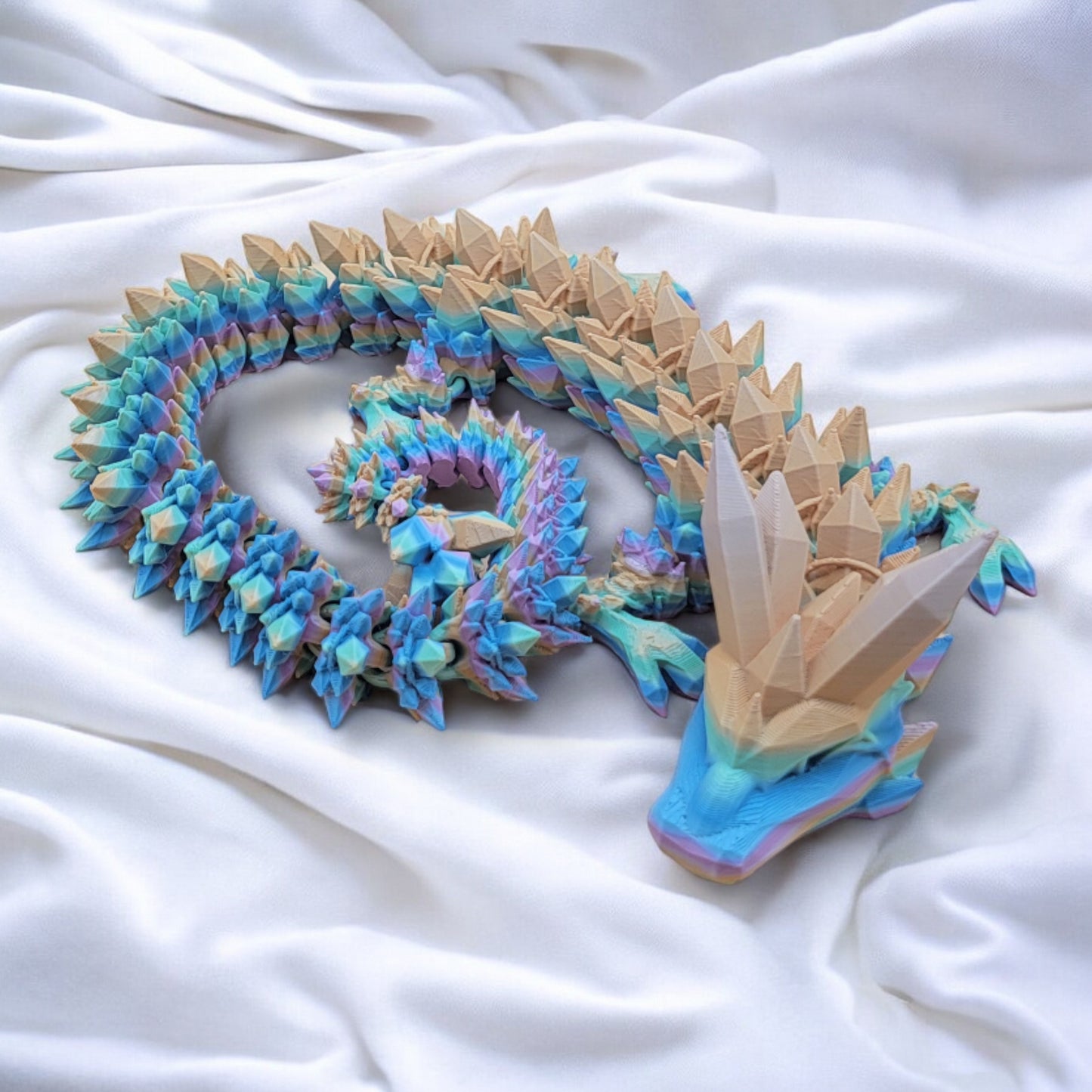 Full Size Articulated Crystal Dragon