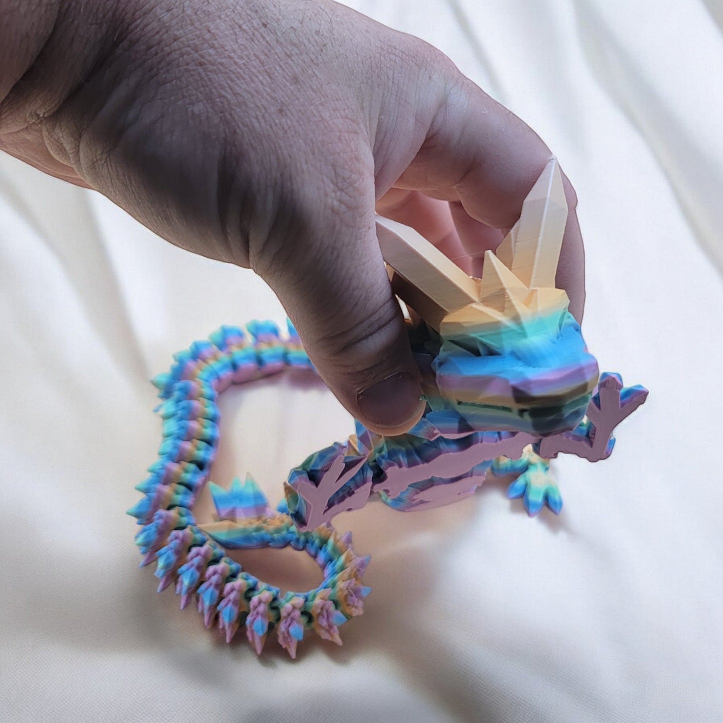 Full Size Articulated Crystal Dragon