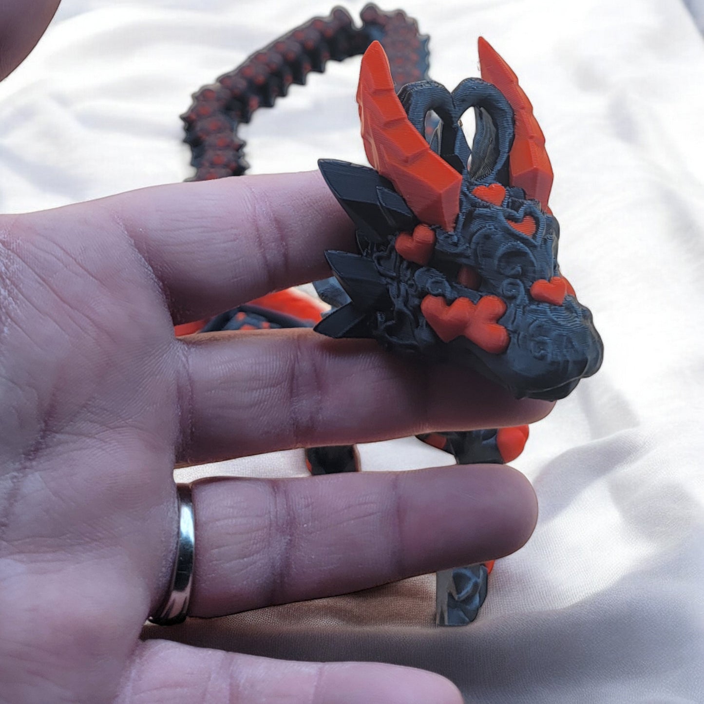 Full Size Articulated Heart Dragon