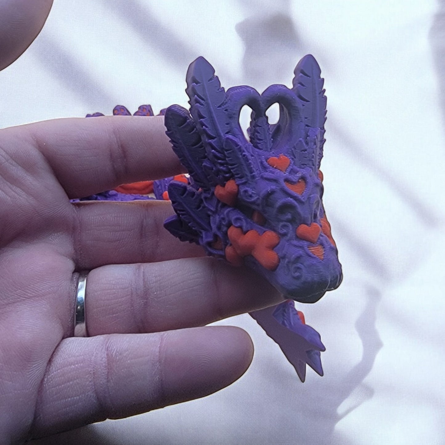 Full Size Articulated Heart Dragon