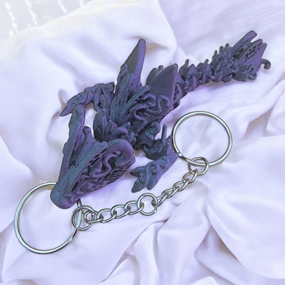 Articulated Butterfly Dragon Keychain