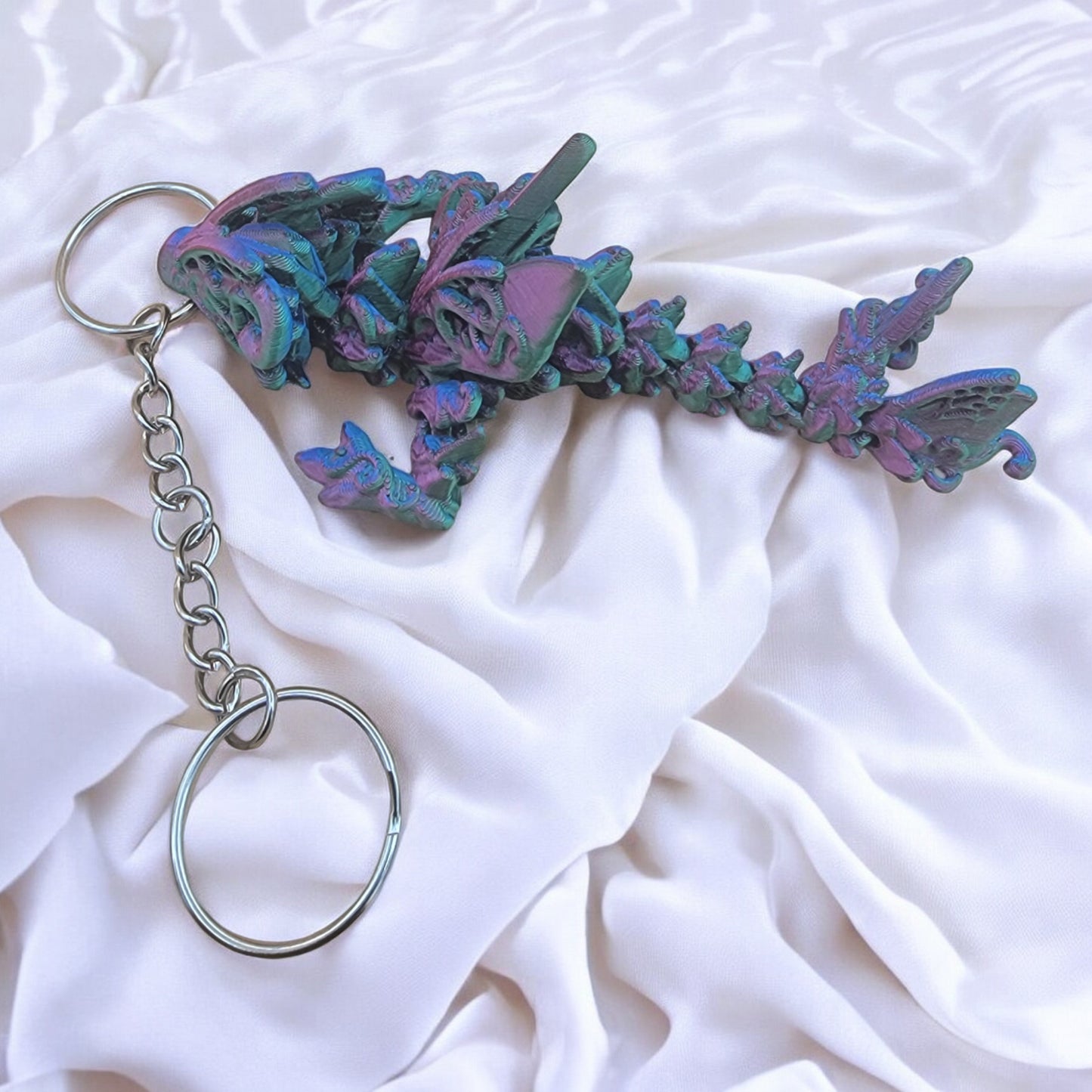 Articulated Butterfly Dragon Keychain