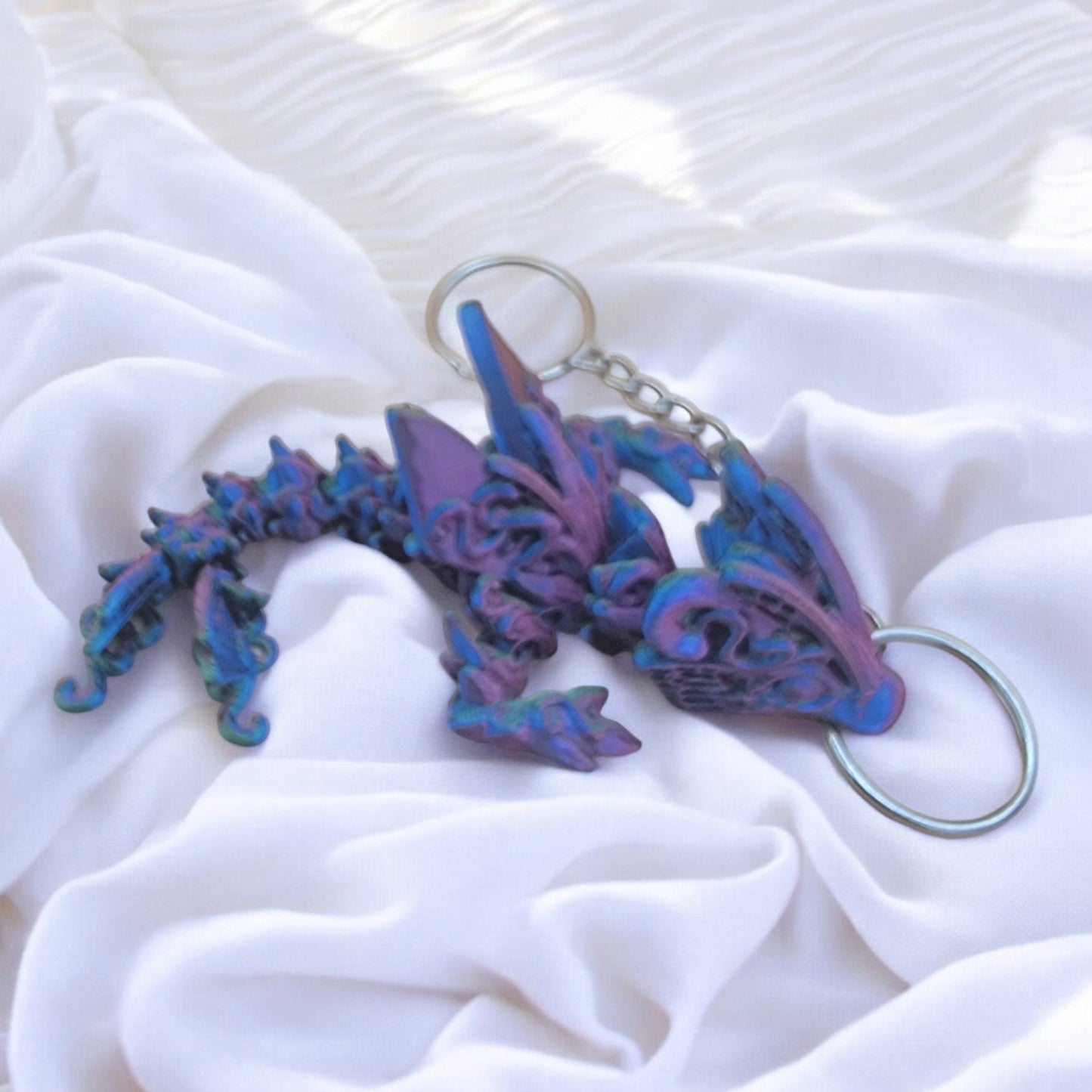 Articulated Butterfly Dragon Keychain