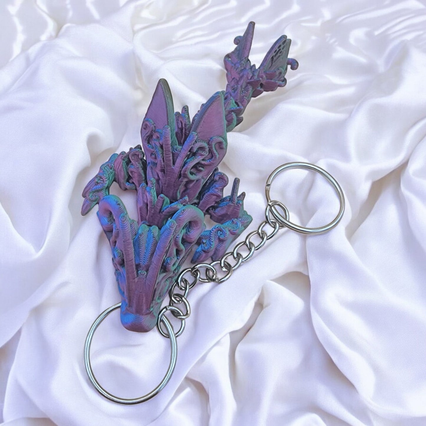 Articulated Butterfly Dragon Keychain