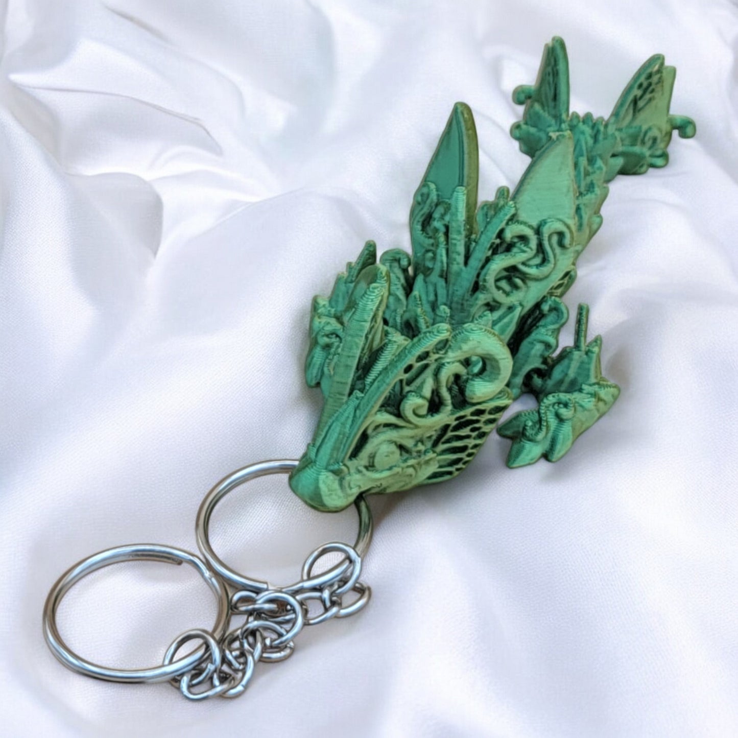 Articulated Butterfly Dragon Keychain