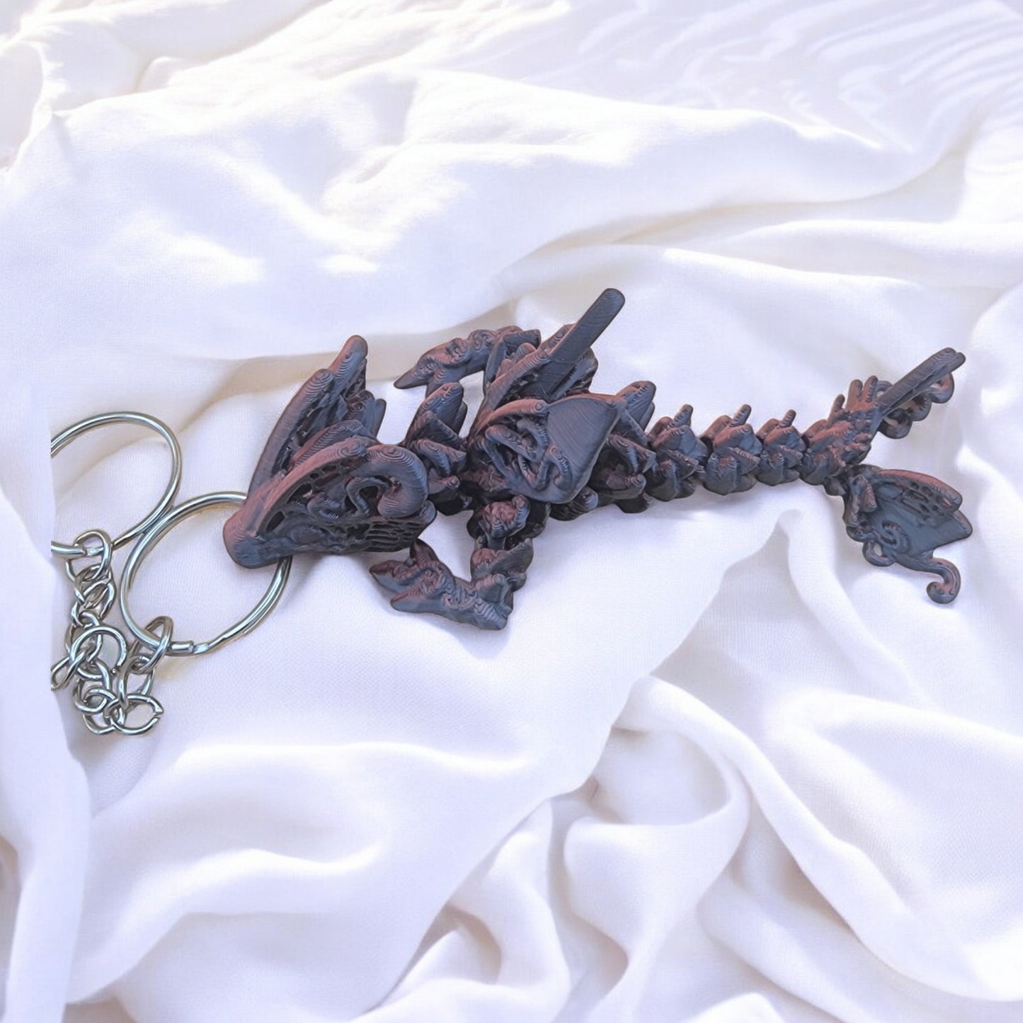 Articulated Butterfly Dragon Keychain