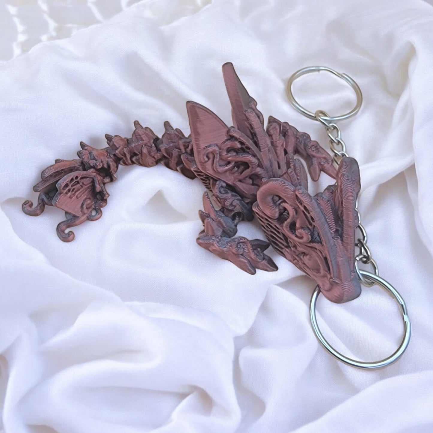 Articulated Butterfly Dragon Keychain