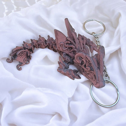 Articulated Butterfly Dragon Keychain