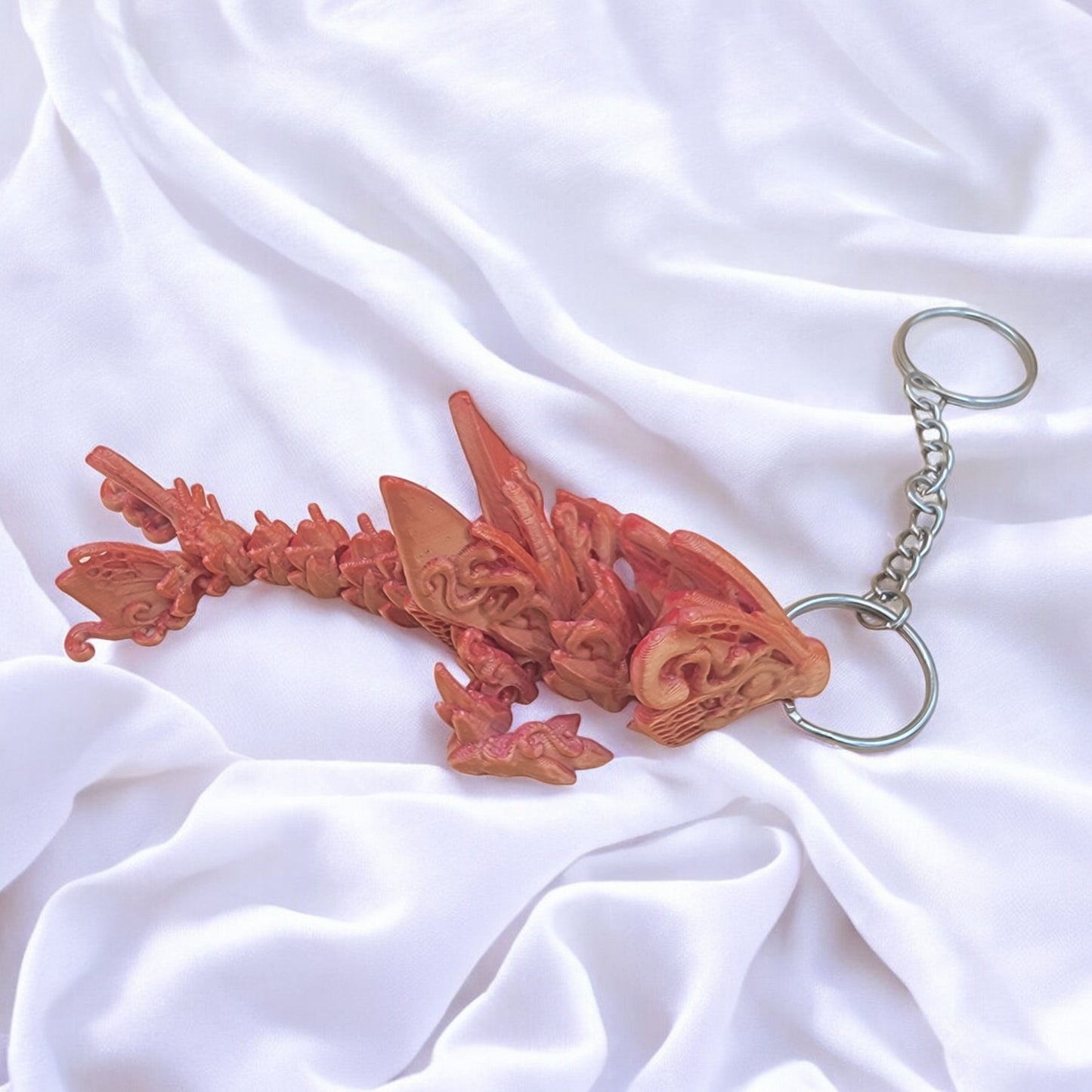 Articulated Butterfly Dragon Keychain