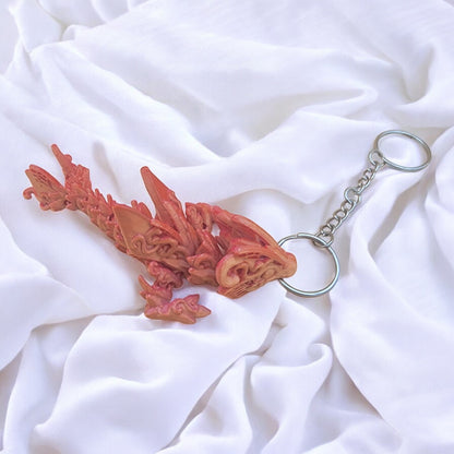 Articulated Butterfly Dragon Keychain