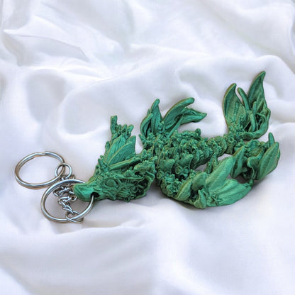 Articulated Coral Reef Dragon Keychain