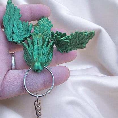 Articulated Flying Serpent Dragon Keychain