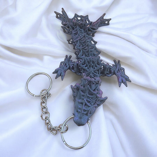 Articulated Wicked Dragon Keychain