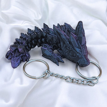 Articulated Wolf Dragon Keychain