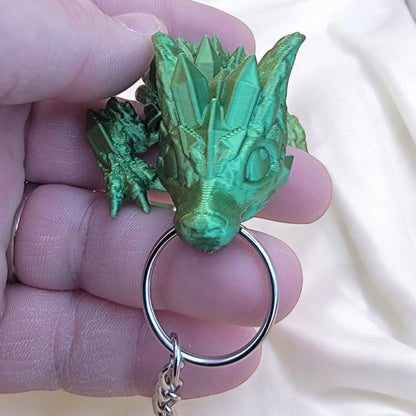 Articulated Wolf Dragon Keychain