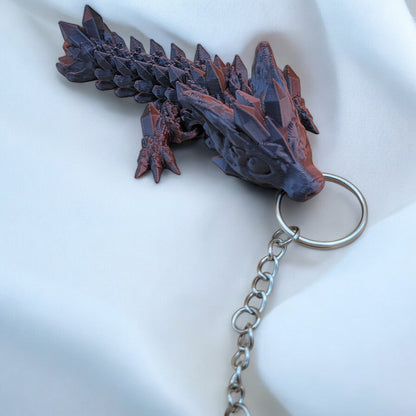 Articulated Wolf Dragon Keychain