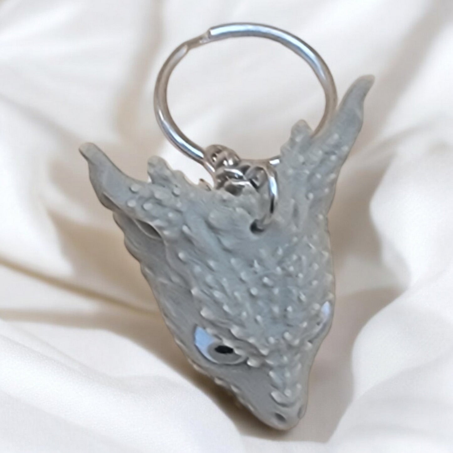 Desert Baby Dragonhead Keychain