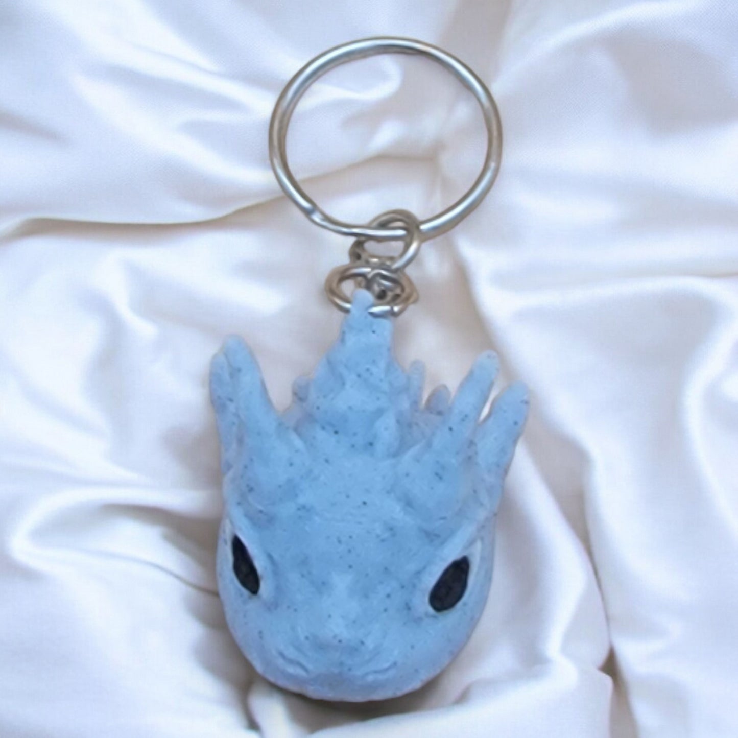 Rock Baby Dragonhead Keychain