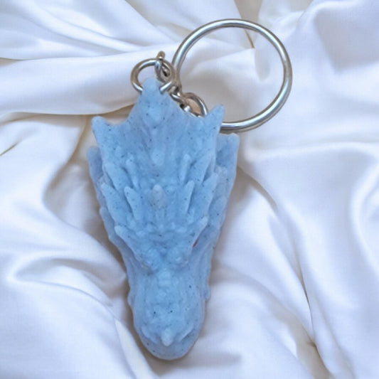 Rock Mama Dragonhead Keychain