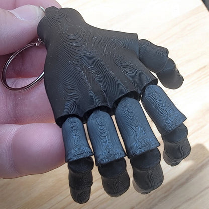 Articulated Flexi-hand Keychain