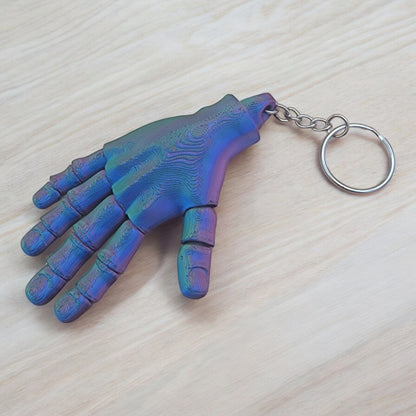 Articulated Flexi-hand Keychain