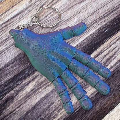 Articulated Flexi-hand Keychain