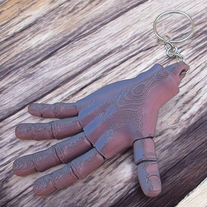 Articulated Flexi-hand Keychain