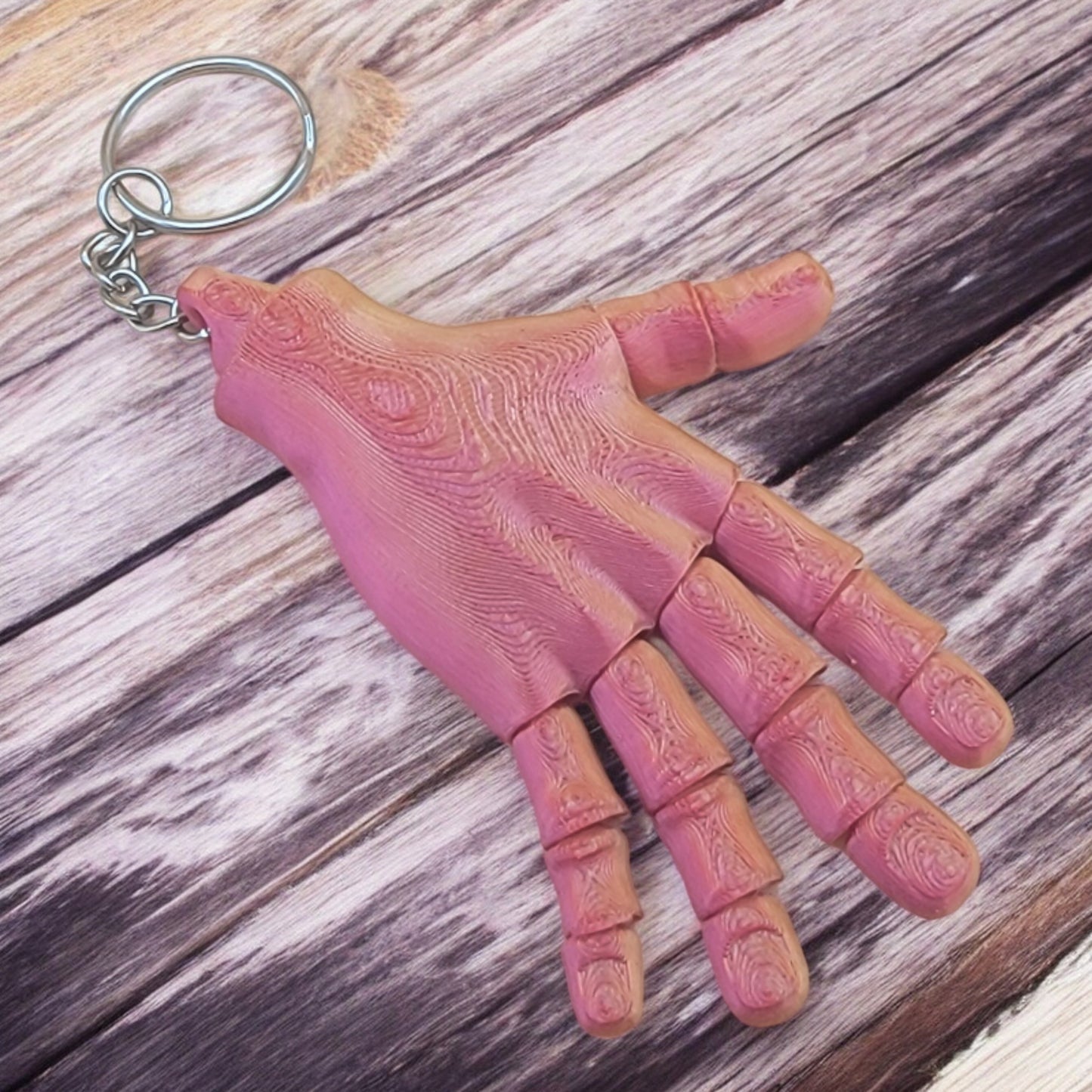 Articulated Flexi-hand Keychain