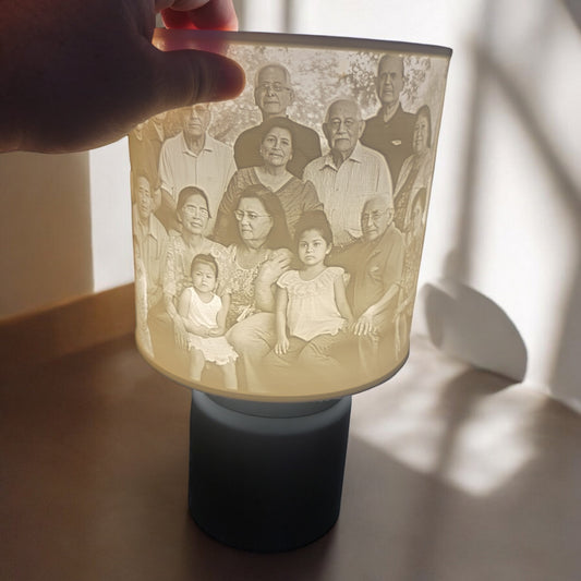 Extra Cylinder Lithophane for Cylinder Lithophane Lamps