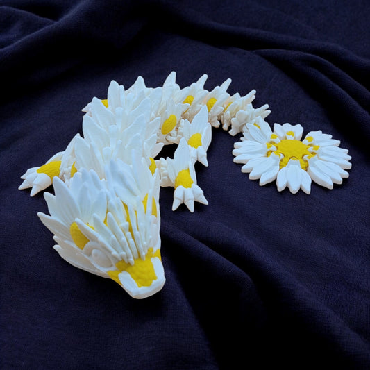 Mid Size Articulated Sunflower Dragon